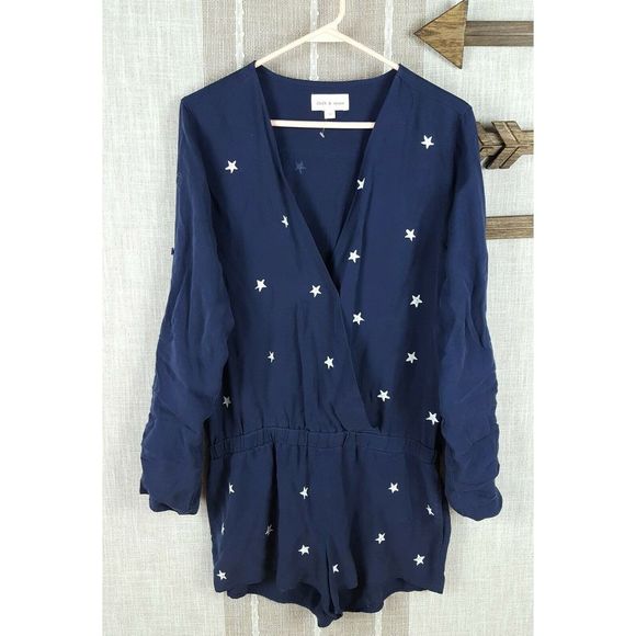 Cloth & Stone Star Print Romper - Picture 2 of 8